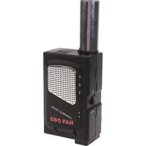Ventilateur électrique portable pour barbecue, idéal pour le camping, les pique-niques et les grillades en plein air. (1/5)