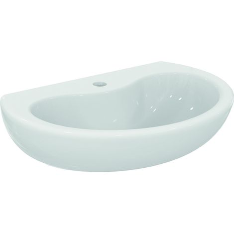 Lavabo Ideal Standard Contour 21 Lavabo 600 mm, S2664, colorazione: Bianco con Ideal Plus - S2664MA (1/4)