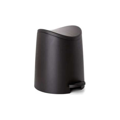 Tatay Std 3l Bin poubelle salle de bain noir 3 litres