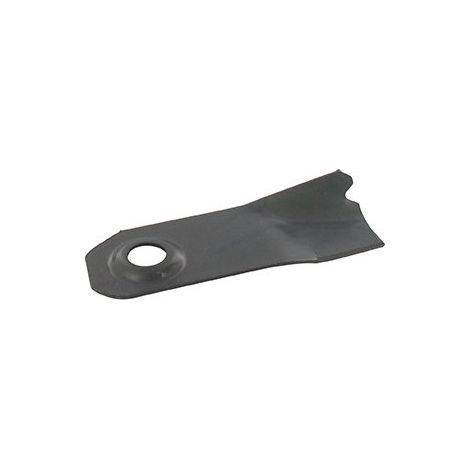 Anpassbares Messer für Victa Rasentrimmer Serie 500-70-80. Originalersatz: Ca09506s - L: 124 mm, Bohrung: 15 mm. (Stück ohne Schraube)