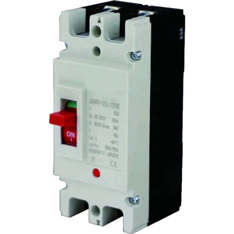 gloca Interruttore Scatolato Magnetotermico 2P DC 500V-10KA (63A) (1/4)