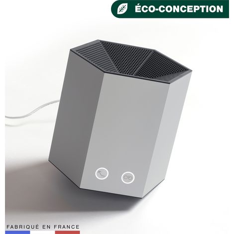 JVD - Purificateur d'air personnel Shield Compact Noir Mat, fabriqué en France - Matériel professionnel (1/5)