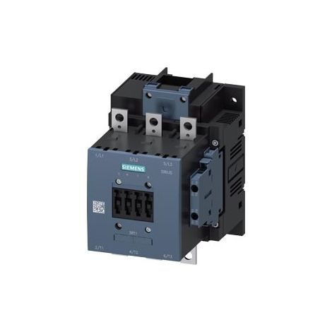 Contattore Potenza, AC-3 185 A, 90 kW / 400 V AC (50...60 Hz) / comando in DC AC/DC 110-127 V contatti ausiliari 2 NO + 2 NC a 3 poli