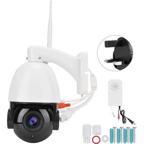 Caméra Extérieure WiFi PTZ 1080P 4.5 pouces 100-240V 3G/4G Étanche Sans Fil avec Prise US (1/5)
