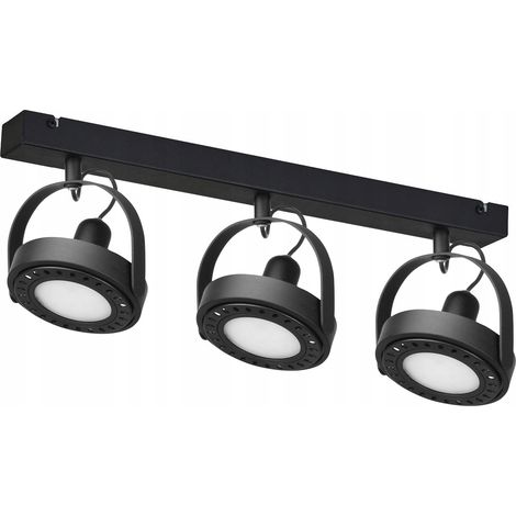 Plafonnier LED GU10, 3 ampoules LED de 9 W (1/5)