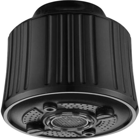 Aérateur de robinet, pulvérisateur, rallonge de robinet NOIR (1/5)