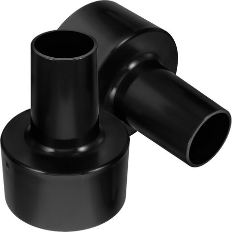Adaptateur pour Tuyau D'aspirateur 2pcs, Convertisseur 2-1/2 à 1-1/4, Pvc Solide, Accessoire D'aspirateur pour Atelier, Raccord Connecteur pour Aspirateur Sec et Humide, Nettoyage (1/5)