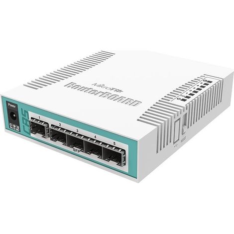 Switch Mikrotik CRS106-1C-5S (1/2)