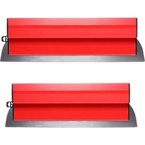 2 pices 40cm 60cm outil de lissage de cloisons sches en acier inoxydable couteau mastic peinture finition lames d'crmage GRATTOIR (1/4)