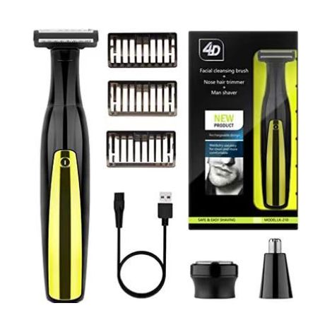 Tondeuse à barbe pour hommes, rasoir électrique pour hommes, appareil multifonction 4 en 1 (1/5)
