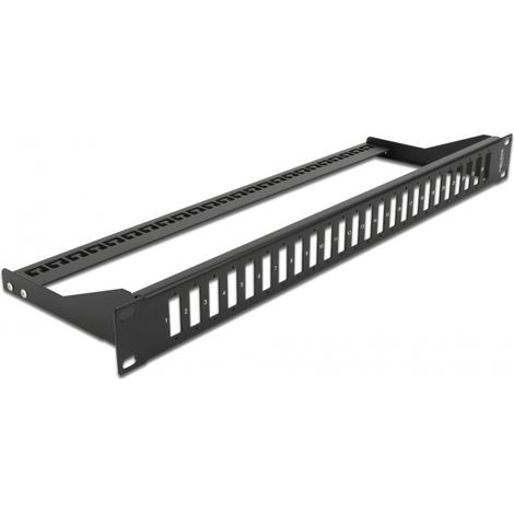 Delock Panel de fibra de 19 para 24 x SC Duplex / LC Quad