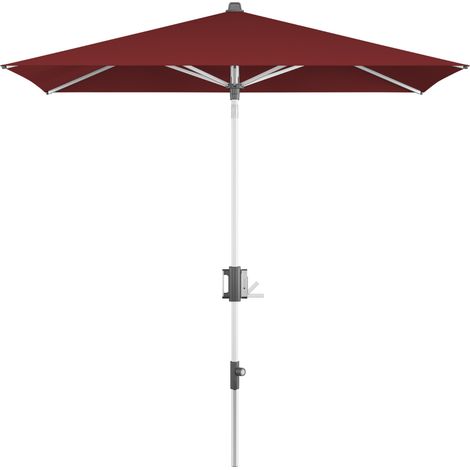 Doppler Sonnenschirm / Mittelmastschirm "Apoll 230 x 150 cm", bordeaux, Bezug 100 % Polyester, Gestell aus Aluminium, 7 kg Sonnenschirm / Mittelmastschirm "Apoll 230 x 150", bordeaux, 230 x 150 cm (1/5)