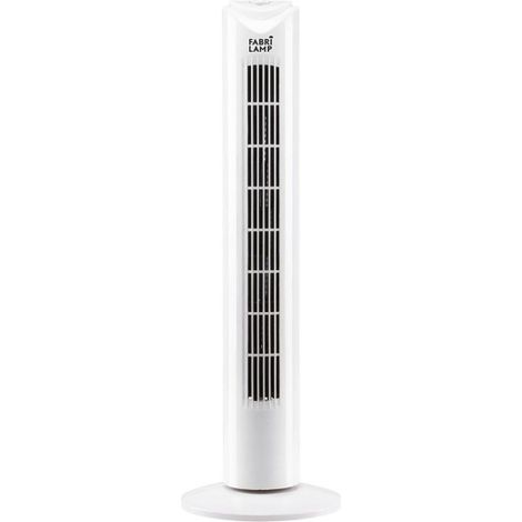 Ventilador de Torre Tero Blanco 50W Oscilante con Temporizador (1/2)