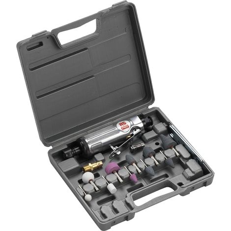 Rs Pro – Meuleuse pneumatique 22000 tr/min – Pour polissage et meulage – Pression 6.3 bars – Usage professionnel sur métal et bois dur - 22000tr