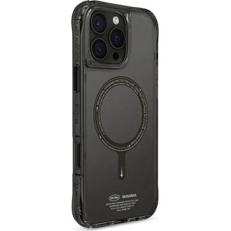 Funda de carga magnética Skinarma Saido para iPhone 16 Pro de 6,3 pulgadas, color negro. (1/5)