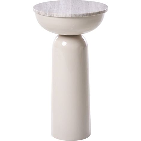 Beistelltisch FALCON Metall Beige