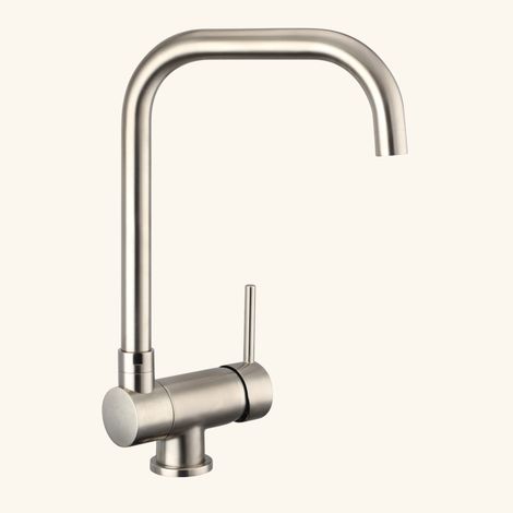 Robinet rabattable Luisina ULYSSE effet inox (1/4)