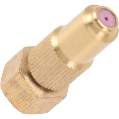 Hochdruck-Sprühdüse mit G3/8-Innengewinde, aus Keramikmessing, Bewässerungswerkzeug für Gartenbau und Landwirtschaft, 1,2 mm/0,05 Zoll Öffnung (1/5)