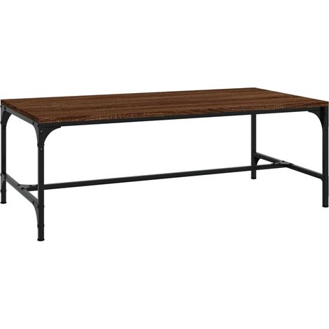 Maison Exclusive - Couchtisch Braun Eichen-Optik 100x50x35 cm Hol