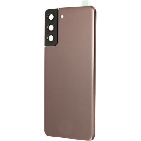 Ersatz-Glasrückseite für Samsung Galaxy S21 Plus mit vorinstallierter Kameralinse, braun (1/5)