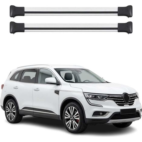 OMAC Aluminium Dachträger Querträger für Renault Koleos II 2016-2024 – Max. 75 kg – 2 Stangen Silber (1/5)