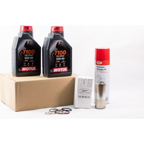Kit Entretien Vidange Standard pour MOTO GUZZI V85 850 TT de 2019 à 2024 - MOTUL 7100 10W60 2L