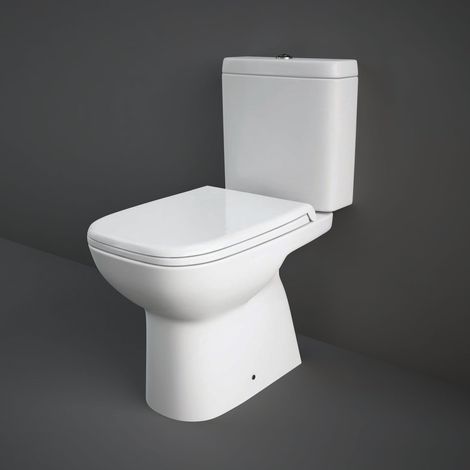 RAK Origin 62 Close Coupled Toilet with Deluxe Soft Close Seat (1/3)