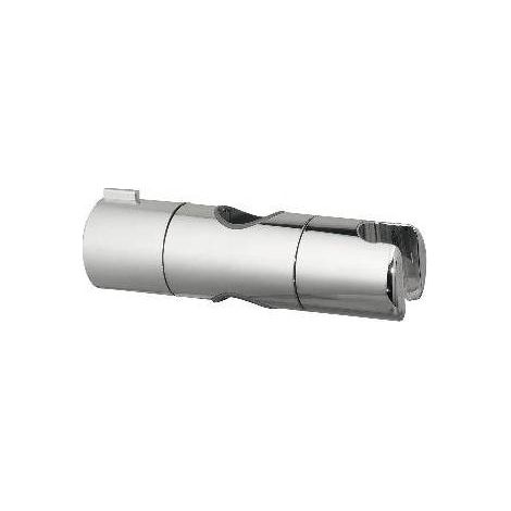 SUPPORTO SCORREVOLE IN ABS CROMATO PER ASTA D. 25 MM Misura: Cromo