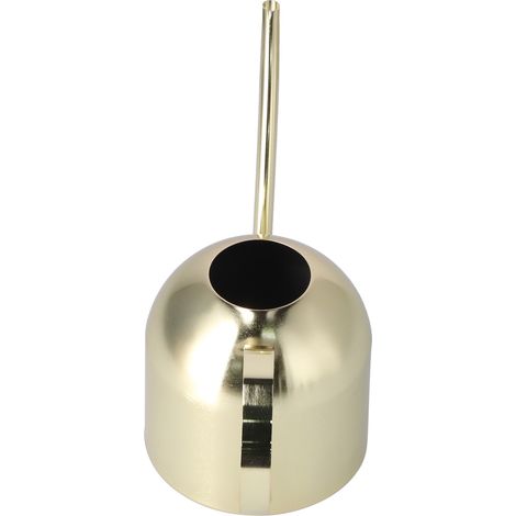 Arrosoir d'intérieur vintage en acier inoxydable 1000 ml pour plantes succulentes et fleurs grasses, couleur or. (1/5)