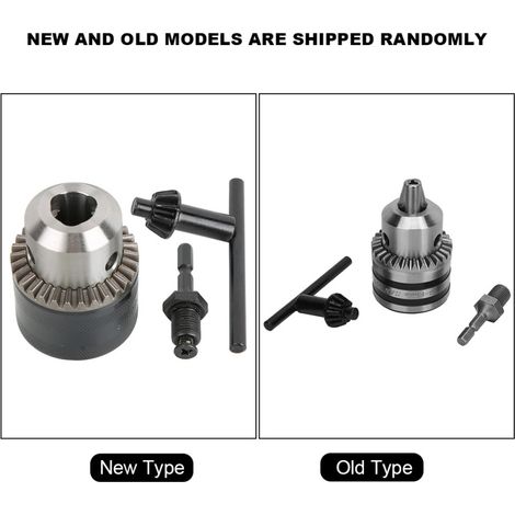 Kit adaptador para portabrocas de 3,0-16 mm 1/2-20UNF, llave hexagonal (1/5)