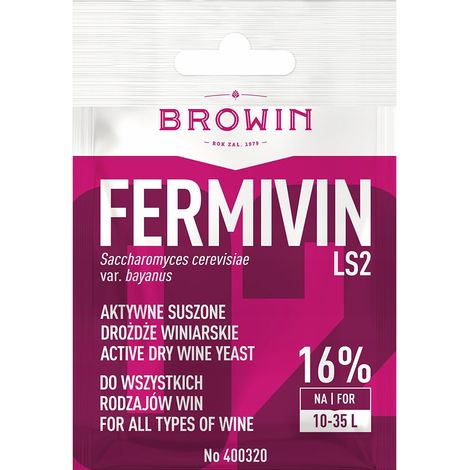 Fermivin getrocknete Destillierweinhefe 7g
