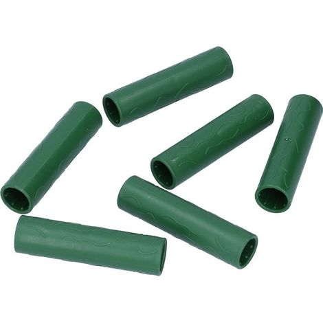 Tuyau de raccordement pour piquets de jardin, 12 pièces, connecteurs de Support pour plantes grimpantes, diamètre intérieur de 11mm (1/5)