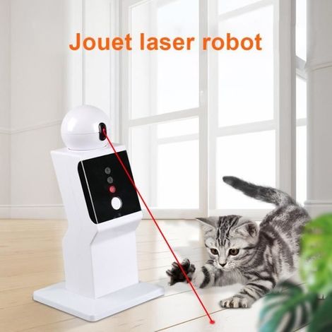 Jouet chat,jouet laser pour chat,Jouet laser automatique pour Chat - Jeu interactif et stimulant (1/4)