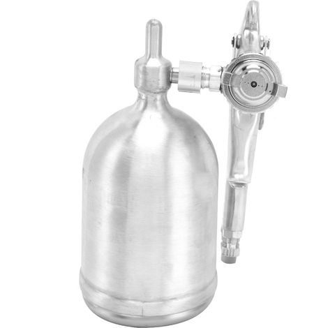 Pistolet à peinture à réservoir supérieur, pistolet à peinture à alimentation par gravité, outil pneumatique pour usage domestique (1/5)