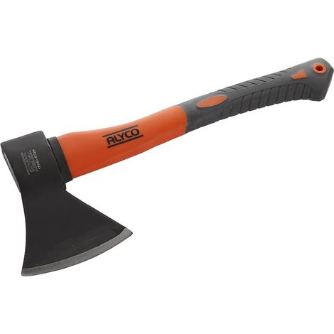 HACHA 600 GRS MANGO FIBRA DE VIDRIO ALYCO ORANGE