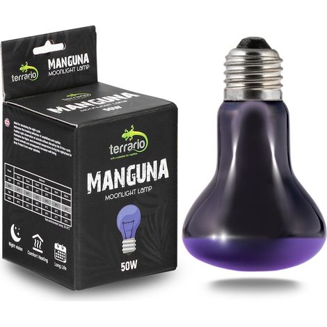 Ampoule veilleuse pour terrarium pour reptiles et amphibiens, lumière chaude, 50 W (1/5)