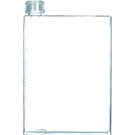 Verre à eau en verre transparent QttvbTna, 19,6 x 12,9 cm, réutilisable, 380 ml, idéal pour boissons quotidiennes (1/5)