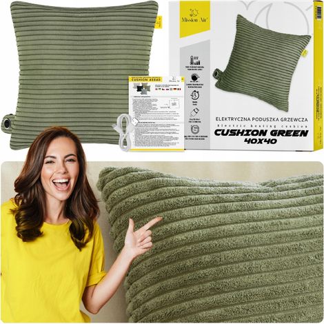 Cuscino riscaldante elettrico GREEN CUSHION 40X40 (1/5)
