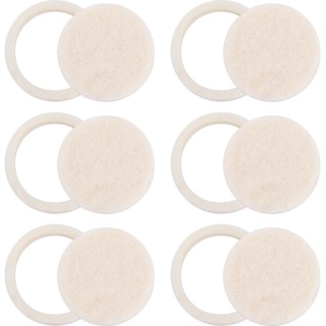 6pcs Joint Feutre Remplacement Moulins Café Machines Espresso pour Breville, Bague Laine Compatible avec Les Modèles BES870, BES878, BES880, BES980, BCG820 Accessoires Machine Espresso (1/5)