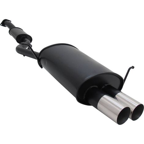 Silencieux Echappement BMW E36 Compact 318Ti - 2x76mm RL-13694556