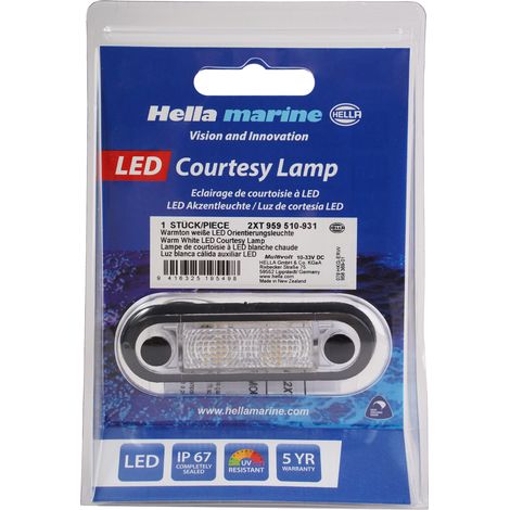 Marine Umgebungsleuchte LED IP67 Warmton weiß (1/3)