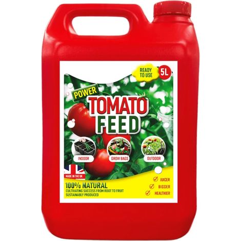 2 x 5L Rapid Ready To Use Tomato Feed Healthy Plant Feed Nutrient Packed