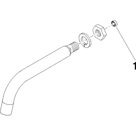 Dornbracht 90282210900-00 Bec de robinet Pièces de rechange