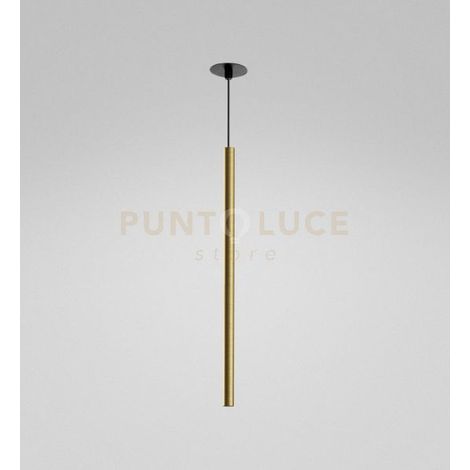 Lampada a Sospensione da Incasso Thalassia SG/I Oro 7W LED 3000K 398lm 18° - Gealuce Sospensione in alluminio satinato design moderno