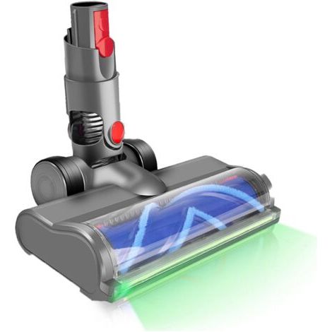 Adapté aux accessoires pour aspirateurs Dyson séries V7, V8, V10, V11 et V15 : brosse de sol avec indicateur de poussière et affichage global de la poussière, tête d’aspiration(applicable aux modèles (1/5)