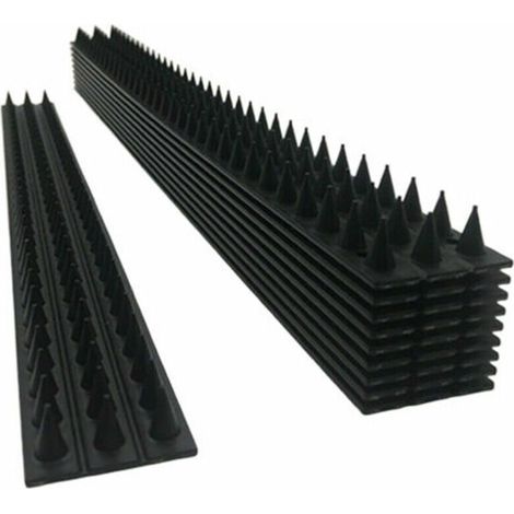 [NEUWERTIG]  10er Set Vogelabwehr-Spikes für Wandzäune – Abwehrmittel mit Spikes, um Vögel fernzuhalten. – INHHUB