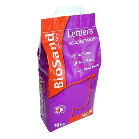 LETTIERA AGGLOMERANTE PER GATTI 10 Kg