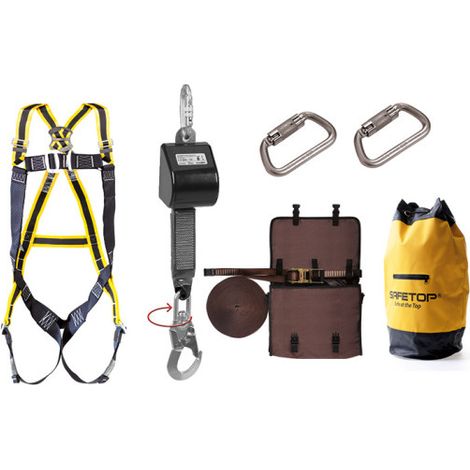 Kit horizontal plus 3, 80088J, 80266-20, 80230-N, 2x80120 y 80122 SAFETOP