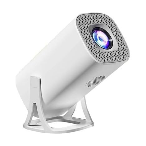 Mini-4K-Projektor, 200 ANSI-Lumen, Android 11, Wi-Fi 6 (5G/2,4G), 180°-Drehung, 35–130 Zoll Bilddiagonale, Bluetooth 5.2, automatische Trapezkorrektur (1/5)