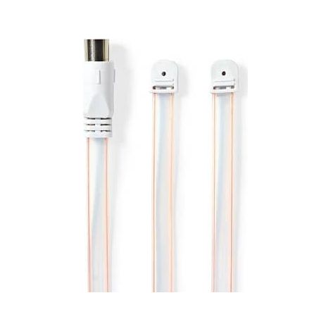 Cable antena para recepcion de emision FM 1.8 M Rosa (1/4)